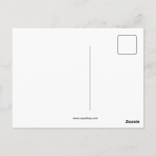 RMS Titanic White Star Line Briefkaart (Achterkant)