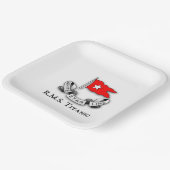 RMS Titanic White Star Line Papieren Bordje (Gebogen)