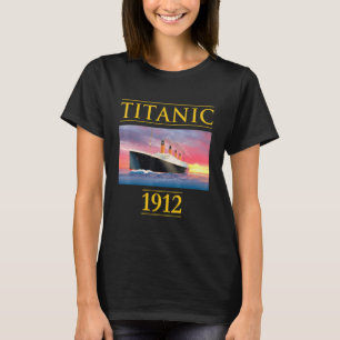 RMS Titanic Zeilschip Cruiseschip 1912 T-shirt