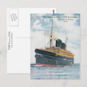 RMS Viceroy of India Briefkaart (Voorkant / Achterkant)