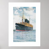 RMS Viceroy of India Poster (Voorkant)