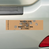 RMWDAO Slogan Bumpersticker (Op auto)