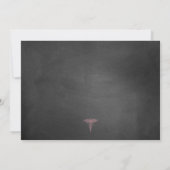 RN afstuderen verpleegkundige pinning ceremonie no Kaart (Achterkant)