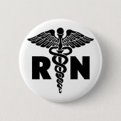 RN badge Ronde Button 5,7 Cm (Voorkant)