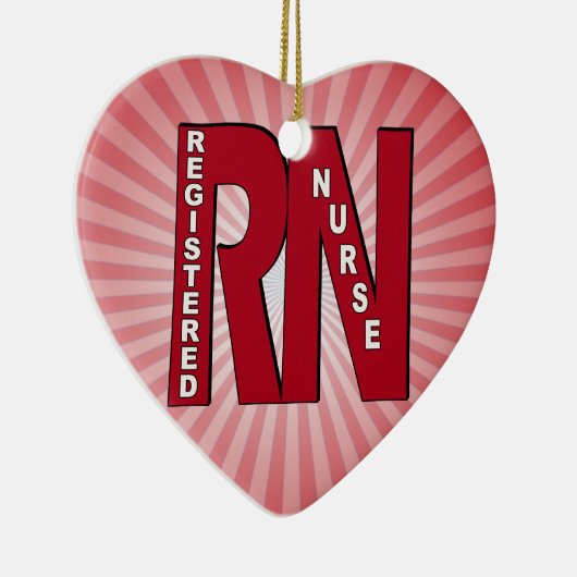 RN BIG RED KERAMISCH ORNAMENT (Rechts)