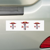 RN Caduceus Bumpersticker (Op auto)
