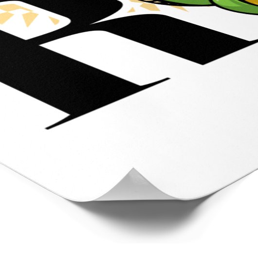 RN Caduceus Green Poster (Hoek)