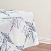 RN Caduceus Medical Moeder Pearl Decor Tafelkleed (Voorbeeld)