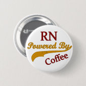 RN door Koffie wordt aangedreven die Ronde Button 5,7 Cm (Voorkant /achterkant)