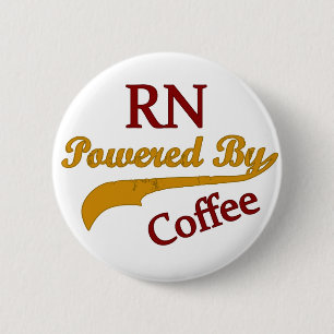 RN door Koffie wordt aangedreven die Ronde Button 5,7 Cm