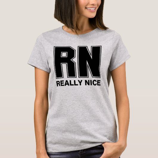 RN Echt leuk T-shirt (Voorkant)