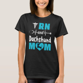 RN en teckel mama T-shirt