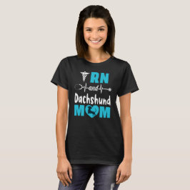 RN en teckel mama T-shirt