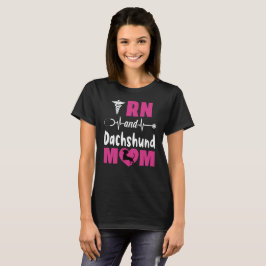 RN en teckel mama T-shirt