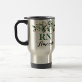 RN Floral Bouquet Greenery Magnolia Afstuderen Mok (Links)