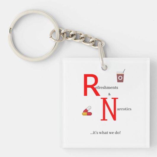 RN Funny Sleutelhanger (voorkant)