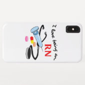 RN geregistreerde verpleegster Case-Mate iPhone Case (Achterkant (horizontaal))