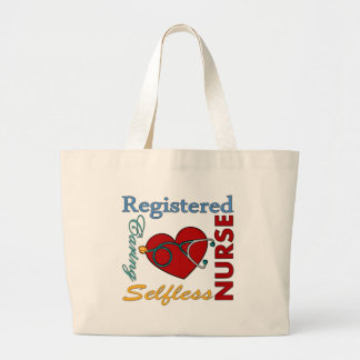 RN - geregistreerde verpleegster Grote Tote Bag