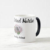 RN geregistreerde verpleegster Magische Mok (Voorkant rechts)