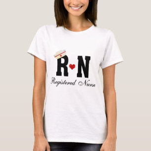 RN geregistreerde verpleegster T-shirt