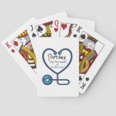 RN geregistreerde verpleegsters Gifts Pokerkaarten (Achterkant)