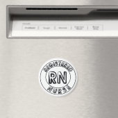 RN GEREGISTREERDE VERSE LOGO BADGE MAGNEET (Insitu (Vaatwasser))