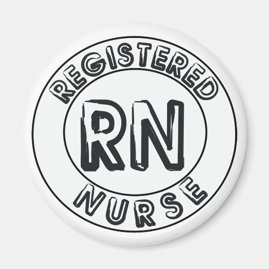 RN GEREGISTREERDE VERSE LOGO BADGE MAGNEET (Voorkant)