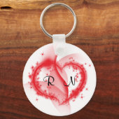 RN hart Sleutelhanger (Voorkant)