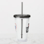 RN I Love Nursing Acryl Drinkbeker (Rechts)