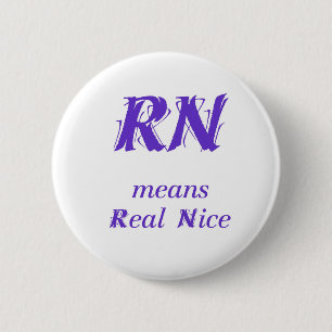 RN in paars Ronde Button 5,7 Cm