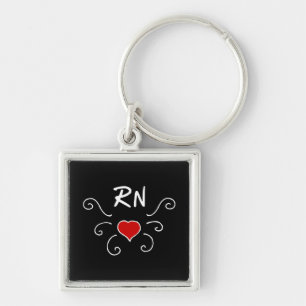 RN Love Tattoo Sleutelhanger