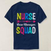 RN LPN Nursing Squad Nurse Hoesje Manager Squad T T-shirt (Design voorkant)