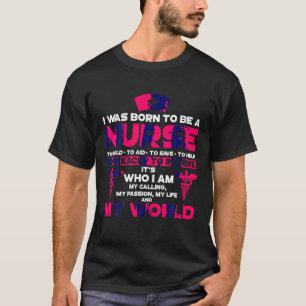RN LVN CNA Zurse Life Passion Cool Nursing Graduat T-shirt
