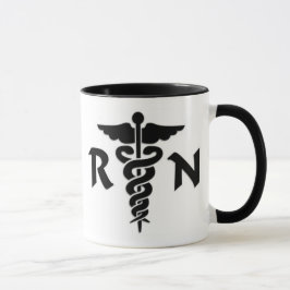RN Medisch symbool Mok