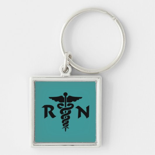 RN Medisch symbool Sleutelhanger (Voorkant)