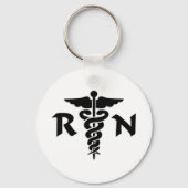 RN Medisch symbool Sleutelhanger (Voorkant)