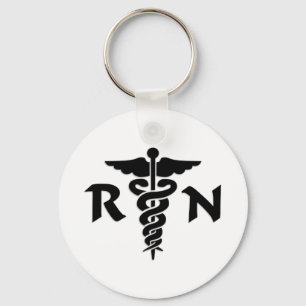 RN Medisch symbool Sleutelhanger