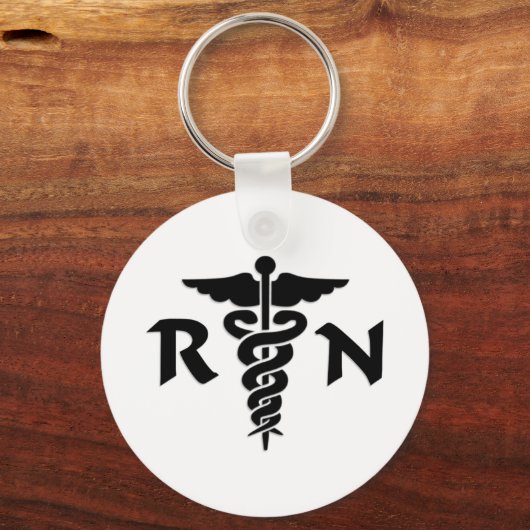 RN Medisch symbool Sleutelhanger (Voorkant)