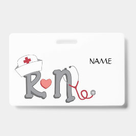 RN Name Badge