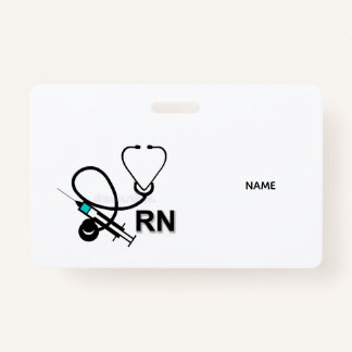 RN Name Badge