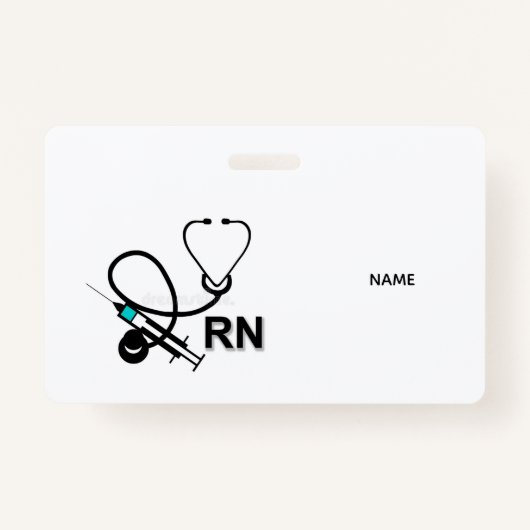 RN Name Badge (Voorkant)