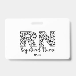 RN Name Badge