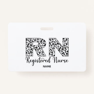RN Name Badge