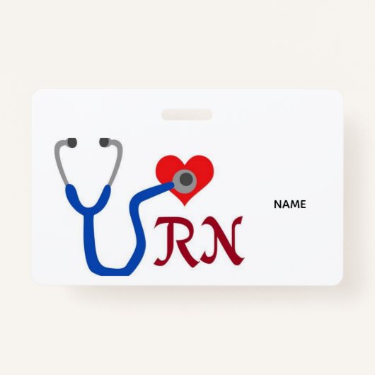 RN Name Badge (Voorkant)