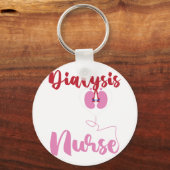 RN Nefrologie Dialyseverpleegkundige Sleutelhanger (Voorkant)