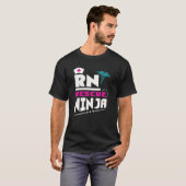 RN Ninja Nurse For Nurses Nursing For Nurses T-shirt (Voorkant volledig)