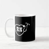 RN Nurse Logo Koffiemok (Links)