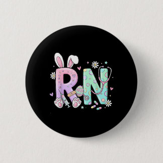 RN Pasen Konijn Verpleegster Geregistreerde Verple Ronde Button 5,7 Cm