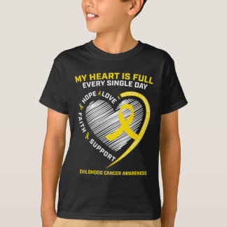 RN Pediatric Oncologist Bewustzijn van kinderkanke T-shirt