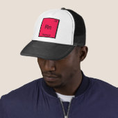 Rn - Redneck Grappig Chemie Element Symbool T-shir Trucker Pet (In situ)